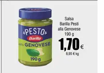 FROIZ Salsa barilla pesti alla genovese oferta