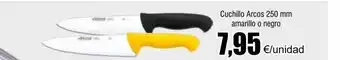 FROIZ Cuchillo arcos 250amarillo o negro oferta