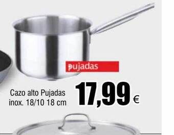 FROIZ Cazo alto pujadas inox. 18-10 18cm oferta