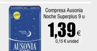 FROIZ Compresa ausonia noche superplus 9 oferta
