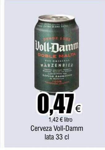 FROIZ Cerveza voll-damm lata oferta