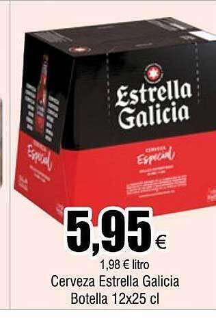 FROIZ Cerveza estrella galicia oferta