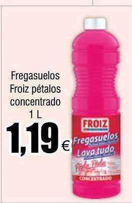 FROIZ Fregasuelos froiz pétalos concentrado oferta