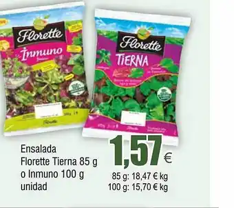 FROIZ Ensalada florette tierna o inmuno oferta