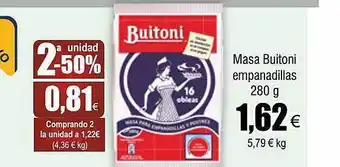 FROIZ Masa buitoni empanadillas 280 g oferta