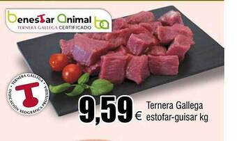 FROIZ Ternera gallega estofar-guisar kg oferta