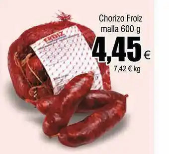 FROIZ Chorizo froiz malla oferta