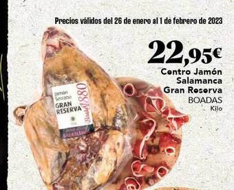 Gadis Centro jamón salamanca gran reserva boadas oferta