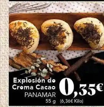 Gadis Explosión de creme cacao panamar oferta