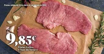 Gadis Filetes contra o tapa de ternera oferta