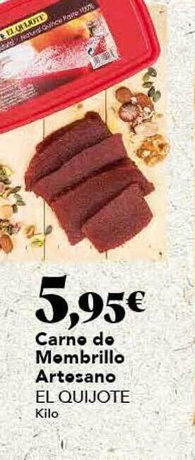 Gadis Carne de membrillo artesano el quijote oferta