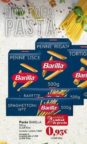 Gadis Pasta barilla oferta