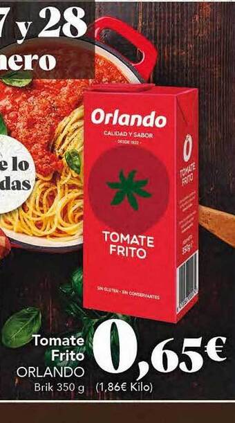 Gadis Tomate frito orlando oferta