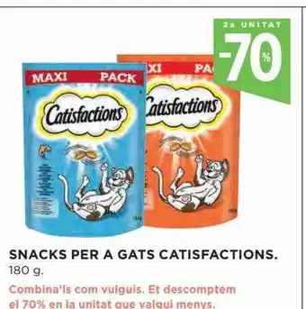 Hipercor Snacks per a gats catisfactions oferta