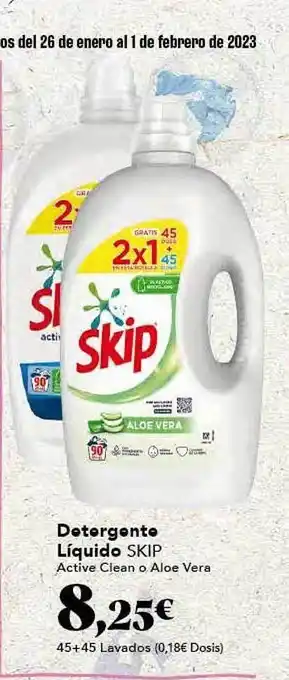 Gadis Detergente líquido skip oferta