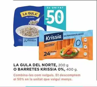 Hipercor La gula del norte o barretes krissia oferta