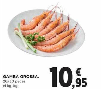 Hipercor Gamba grossa oferta
