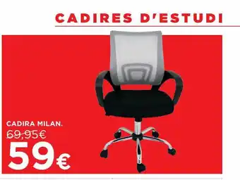 Hipercor Cadira milan oferta