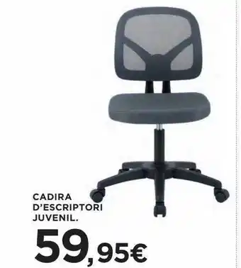 Hipercor Cadira d'escriptori juvenil oferta