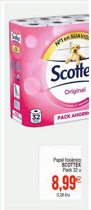 Plenus Supermercados Papel hixiénico scottex oferta