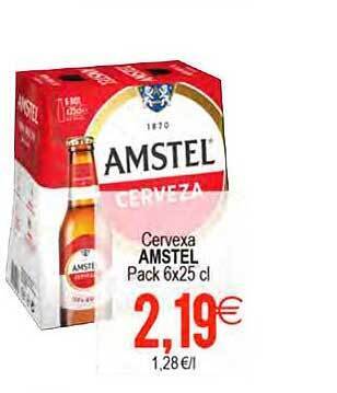 Plenus Supermercados Cervexa amstel oferta