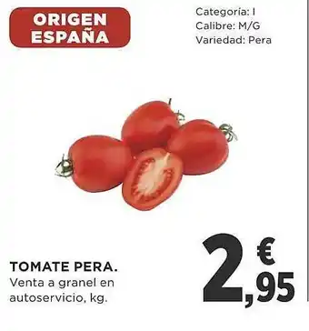 Supercor Tomate pera oferta