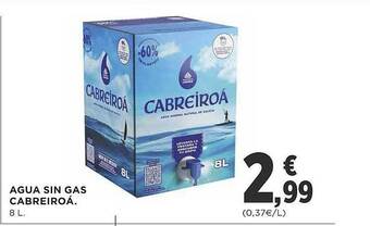 Supercor Agua sin gas cabreiroá oferta