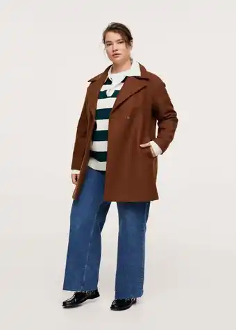 MANGO Abrigo tierra1 oferta