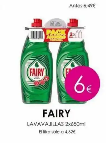 Muchas Perfumerías Fairy lavavajillas oferta