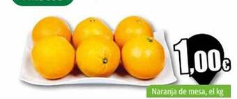 Unide Supermercados Naranja de mesa, el kg oferta