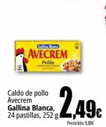 Unide Supermercados Caldo de pollo avecrem gallina blanca oferta