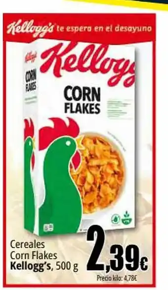 Unide Supermercados Cereales corn flakes kellogg's oferta