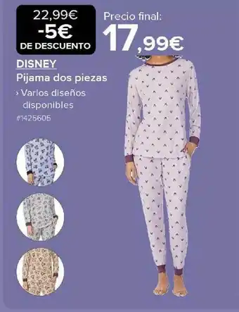 Costco Disney pijama dos piezas oferta