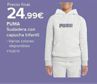 Costco Puma sudadera con capucha infantil oferta
