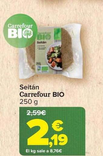 Carrefour Seitán carrefour bio oferta
