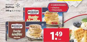 Lidl Mcennedy gofres oferta