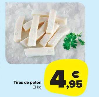 Carrefour Market Tiras de potón oferta