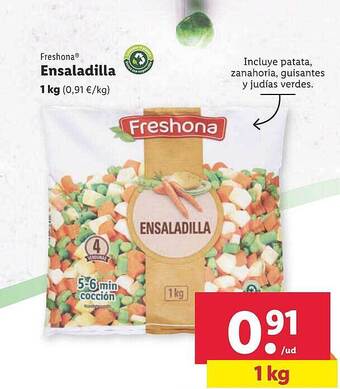 Lidl Freshona ensaladilla oferta