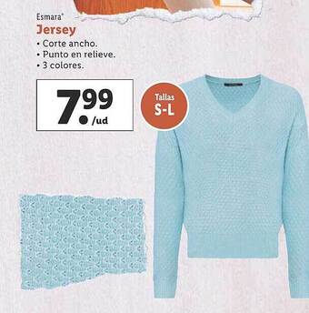 Lidl Esmara jersey oferta