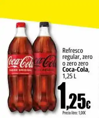 Unide Supermercados Refresco regular, zero o zero zero coca-cola oferta