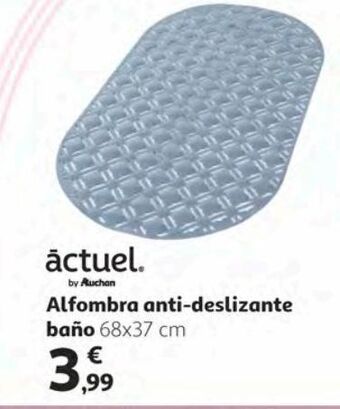 Alcampo Alfombra de baño actuel oferta