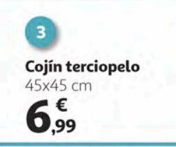 Alcampo Cojines oferta