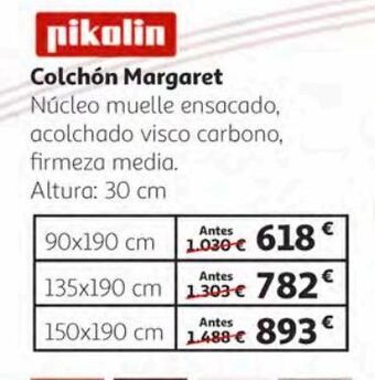 Alcampo Colchones pikolin oferta