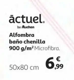 Alcampo Alfombra de baño actuel oferta