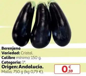 Alcampo Berenjena 750 g oferta