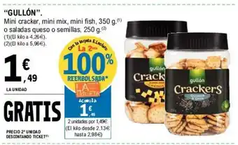 E.Leclerc Gullón Mini cracker 350 g oferta