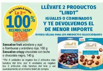 E.Leclerc Lindt Sensation Fruit 150 g oferta