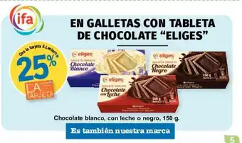 E.Leclerc Eliges En Galletas Con Tableta De Chocolate oferta