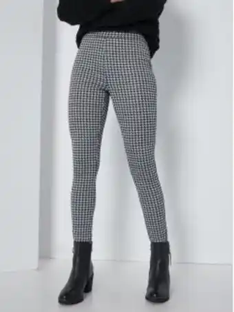 Venca Tregging con ancha cintura elástica cuadros oferta