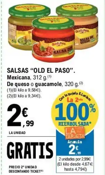 E.Leclerc Old El Paso Salsas oferta